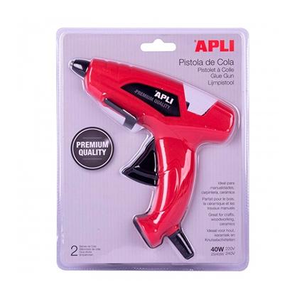 PISTOLA COLA TERMOFUSIBLE APLI 40W