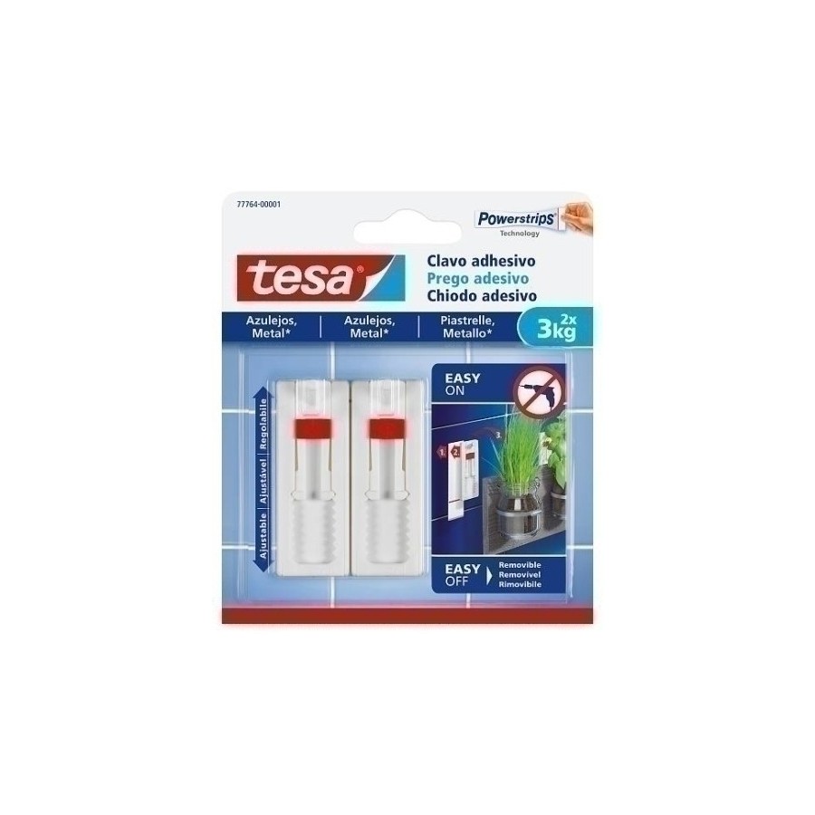 CLAVO ADHESIVO TESA AJUSTABLE METAL 3KG