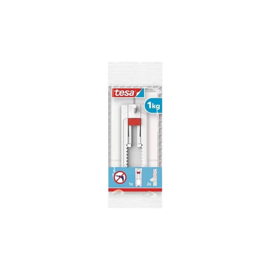CLAVO ADHESIVO TESA AJUSTABLE PARED 1KG