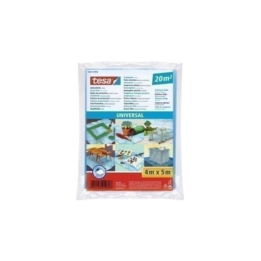 PLASTICO TESA DE CUBRICION UNIVERSAL 4x5