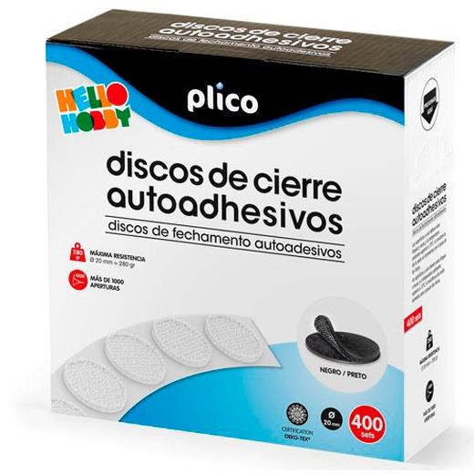 DISCOS CIERRE ADHE.PLICO 20 Ø 400 NEGRO