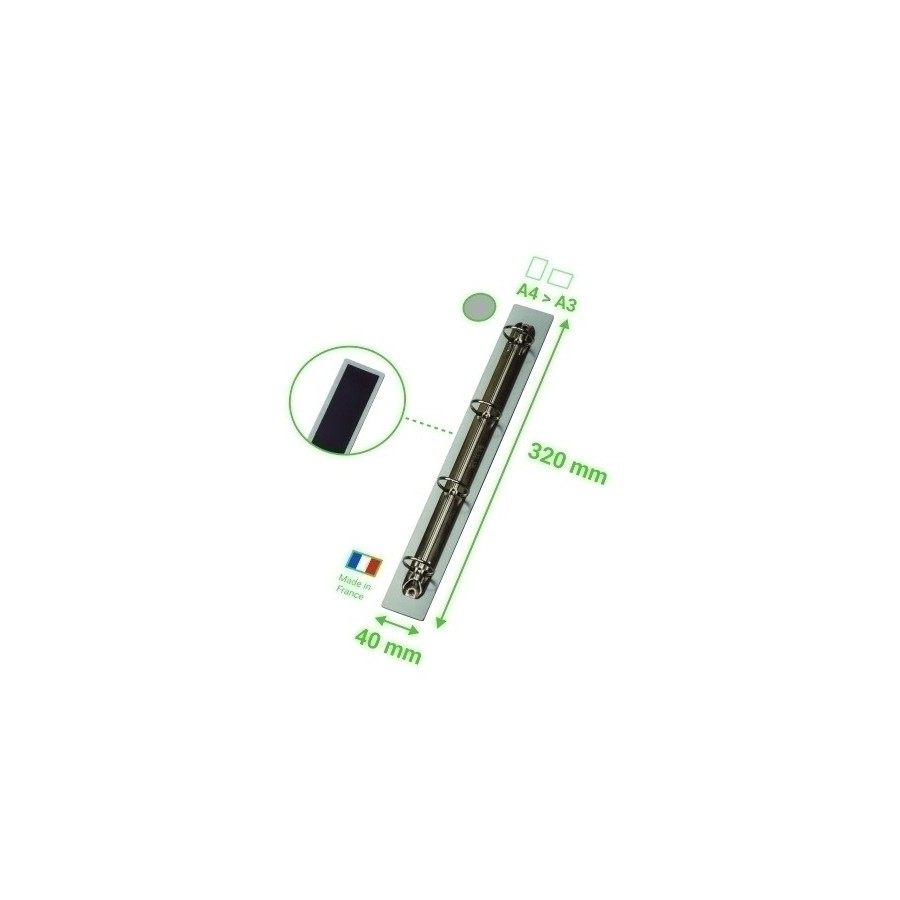 SOPORTE 4 AN. TARIFOLD MAGNETIC 32x4