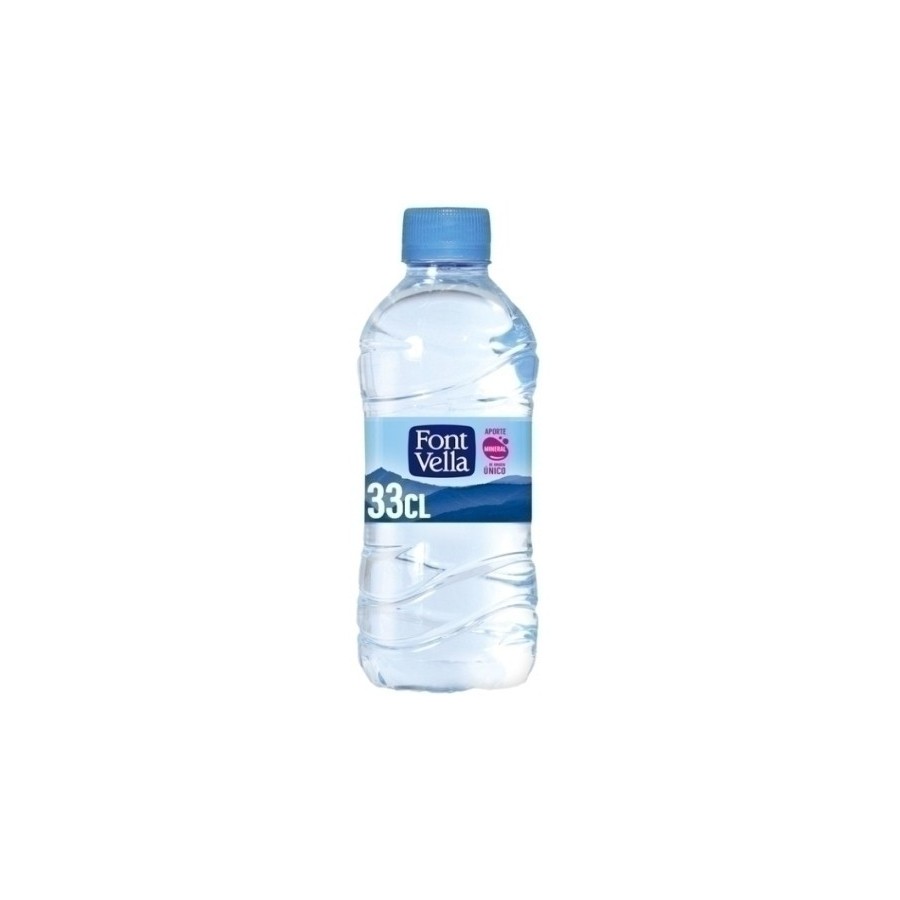 AGUA MINERAL NATURAL FONT VELLA 330ml