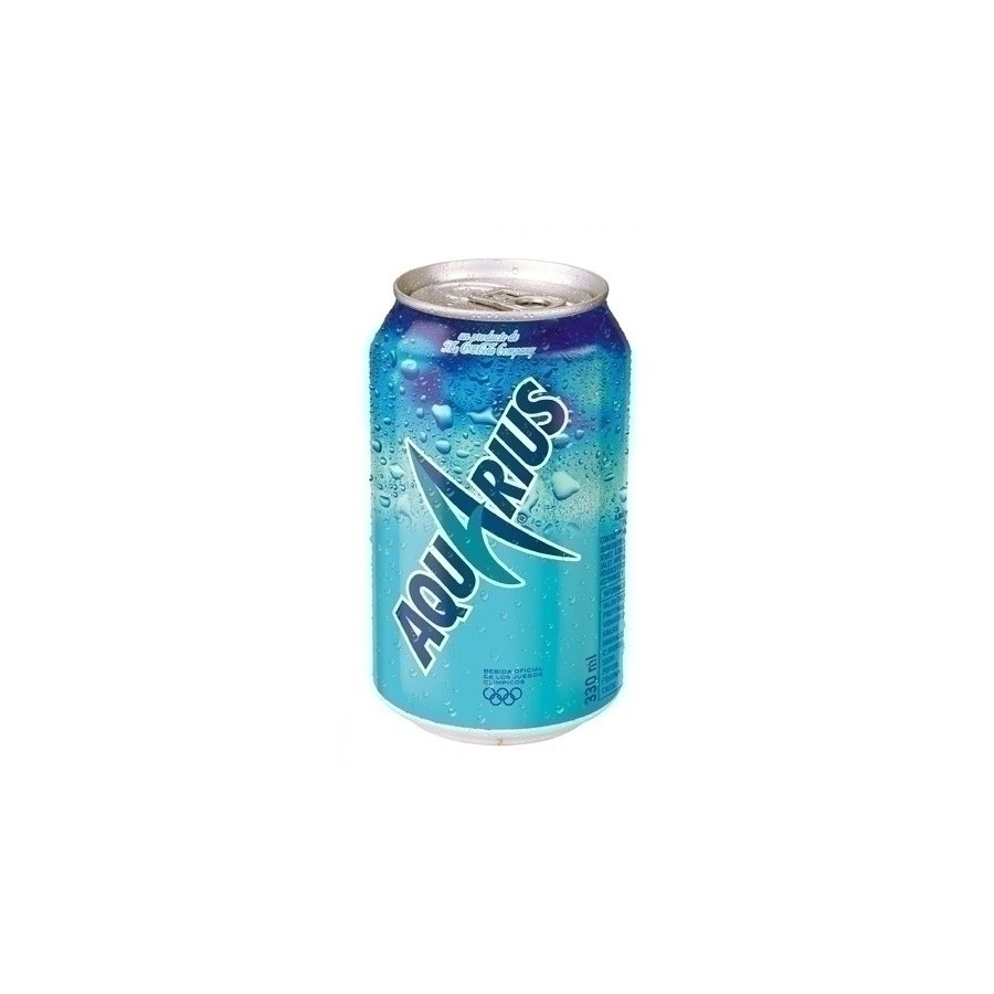 REFRESCO AQUARIUS LIMON LATA 330ml