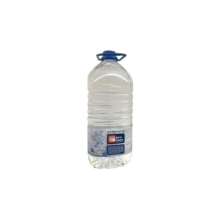 AGUA MINERAL NATURAL SERVIHOSTEL 5L