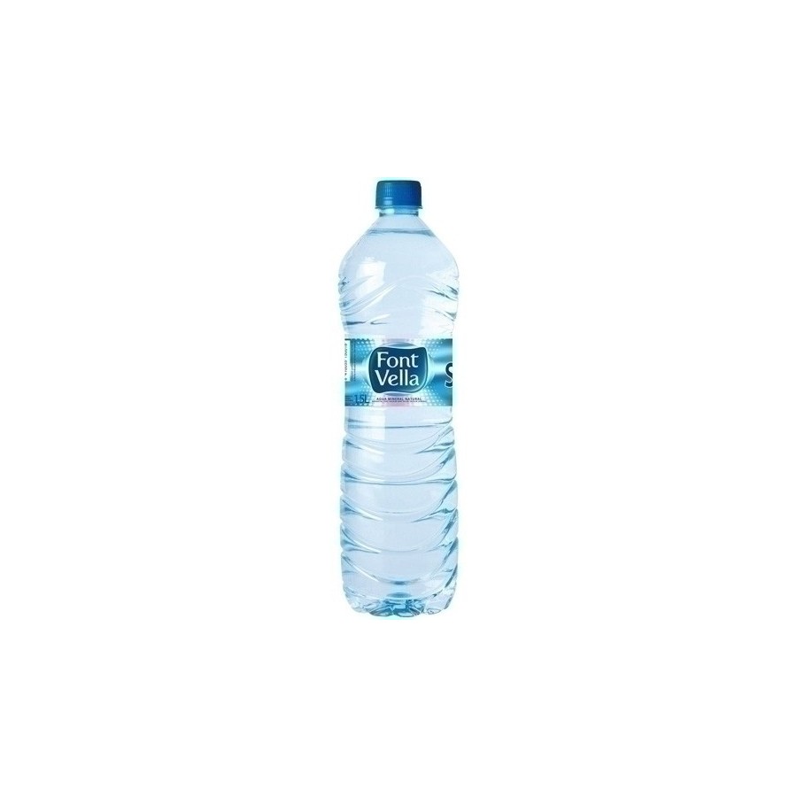 AGUA MINERAL NATURAL FONT VELLA 1.5L
