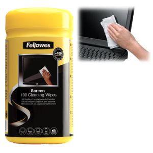 TOALLITAS FELLOWES LIMPIADORAS P/100