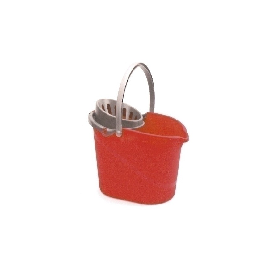 CUBO OVALADO C/ESCURRIDOR 15 L.