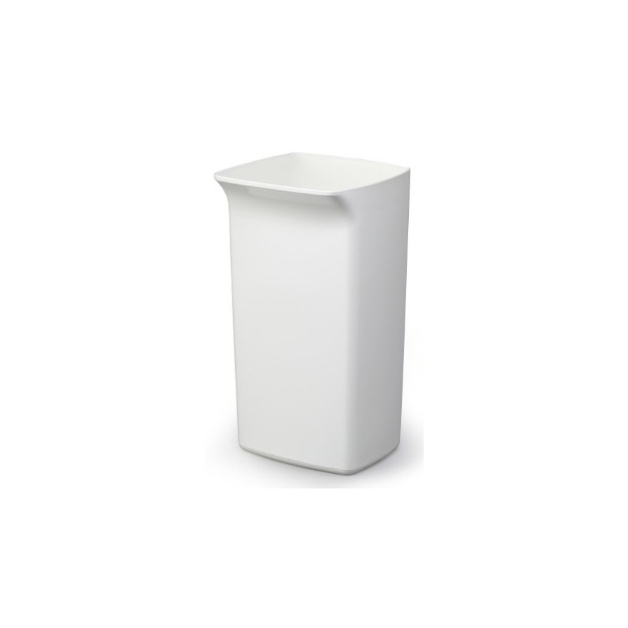 CUBO BASURA PLASTICO DURABIN 40L. BLAN.