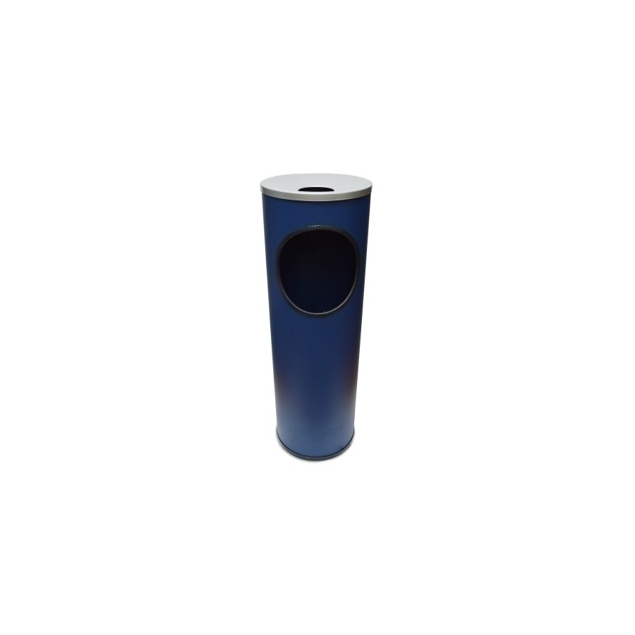 PAPEL.CENICERO CILINDRO METAL B-10 AZ
