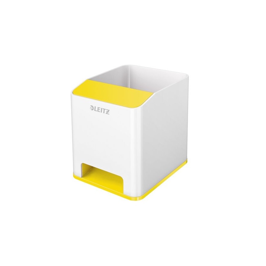 CUBILETE LEITZ WOW DUAL AMARILLO/BLANCO