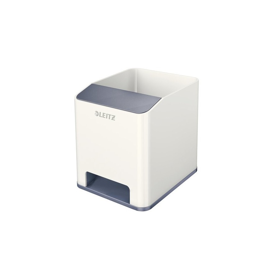 CUBILETE LEITZ WOW DUAL BLANCO PERLA/GRIS