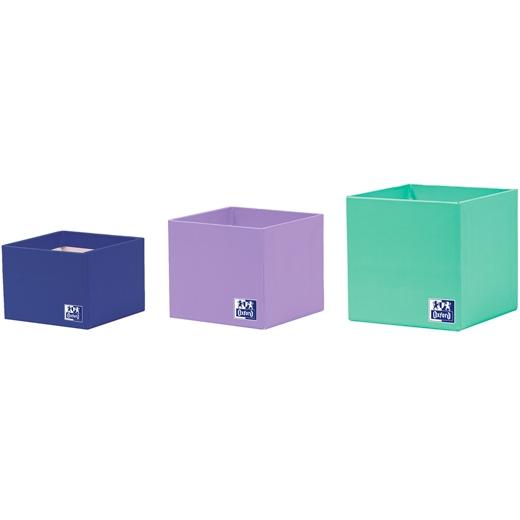 ORGANIZADOR SOBREMESA OXFORD 3 CUBILETES SURTIDO (3 mod.)