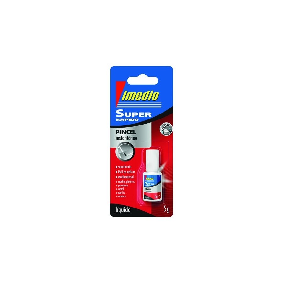 PEGAMENTO INST. IMEDIO SUPER RAPIDO ADHESIVO PINCEL 5gr