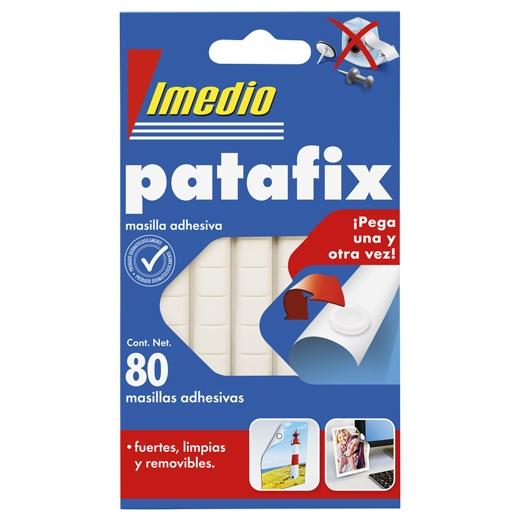 MASILLA ADHESIVA IMEDIO PATAFIX REMOVIBLE 80 Uds.