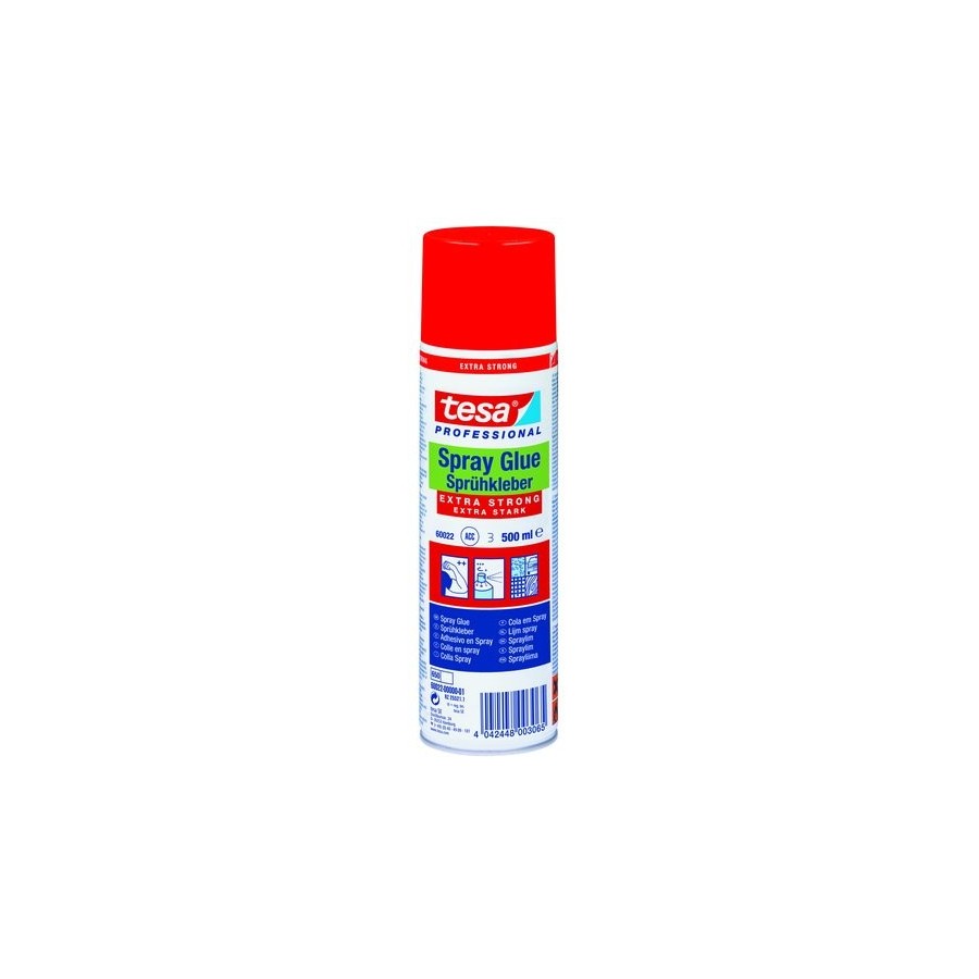 PEGAMENTO en SPRAY TESA 500ml EXTRA FUERTE