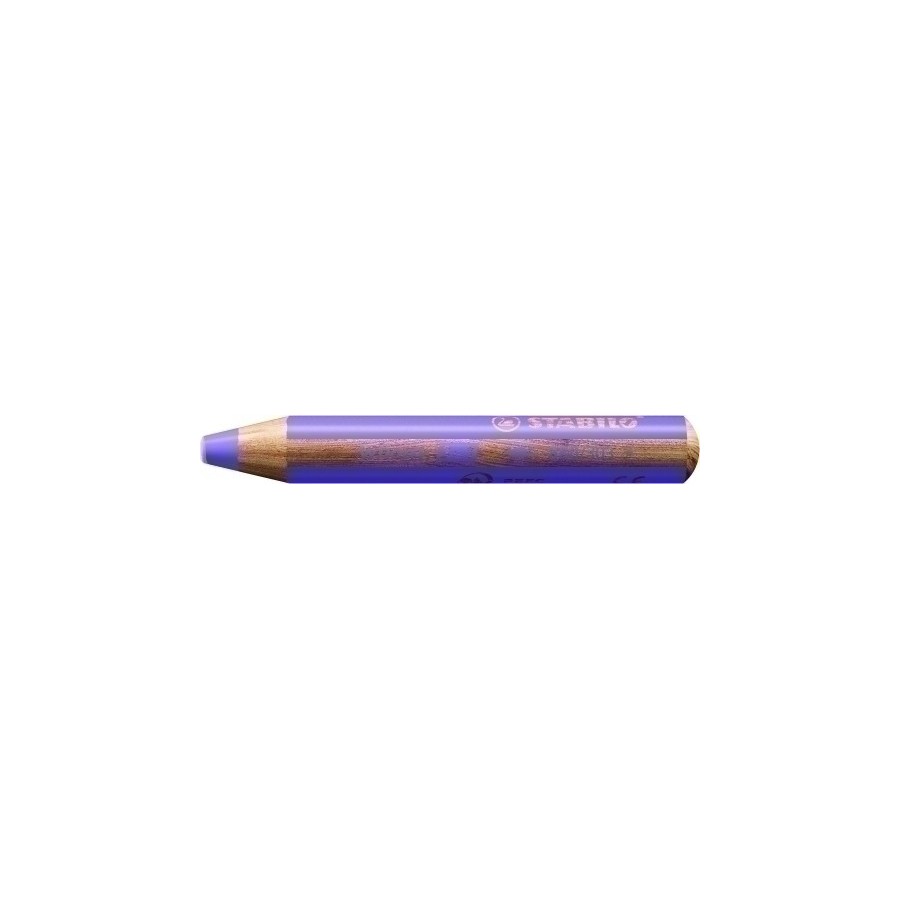 LAPICES de COLORES STABILO WOODY 3 en 1 PASTEL AMARILLO ESTUCHE DE 5