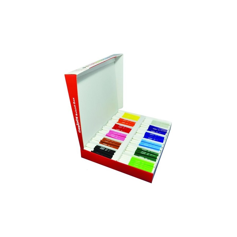 ROTULADOR FIBRA CARIOCA JOY CLASSBOX CAJA de 288