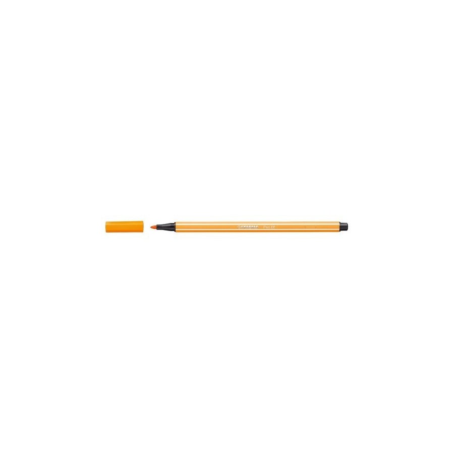 ROTULADOR FIBRA STABILO PEN 68  BERMELLON PALIDO