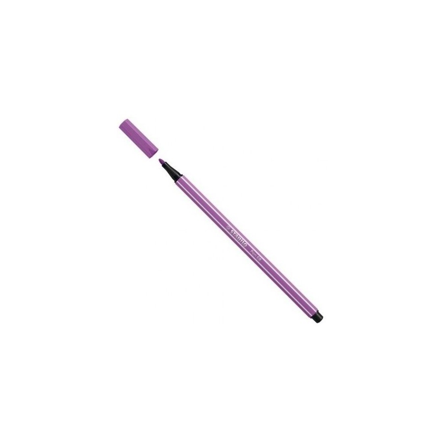 ROTULADOR FIBRA STABILO PEN 68  CIRUELA