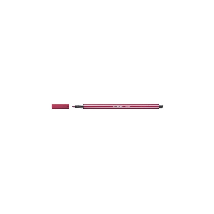 ROTULADOR FIBRA STABILO PEN 68  PURPURA
