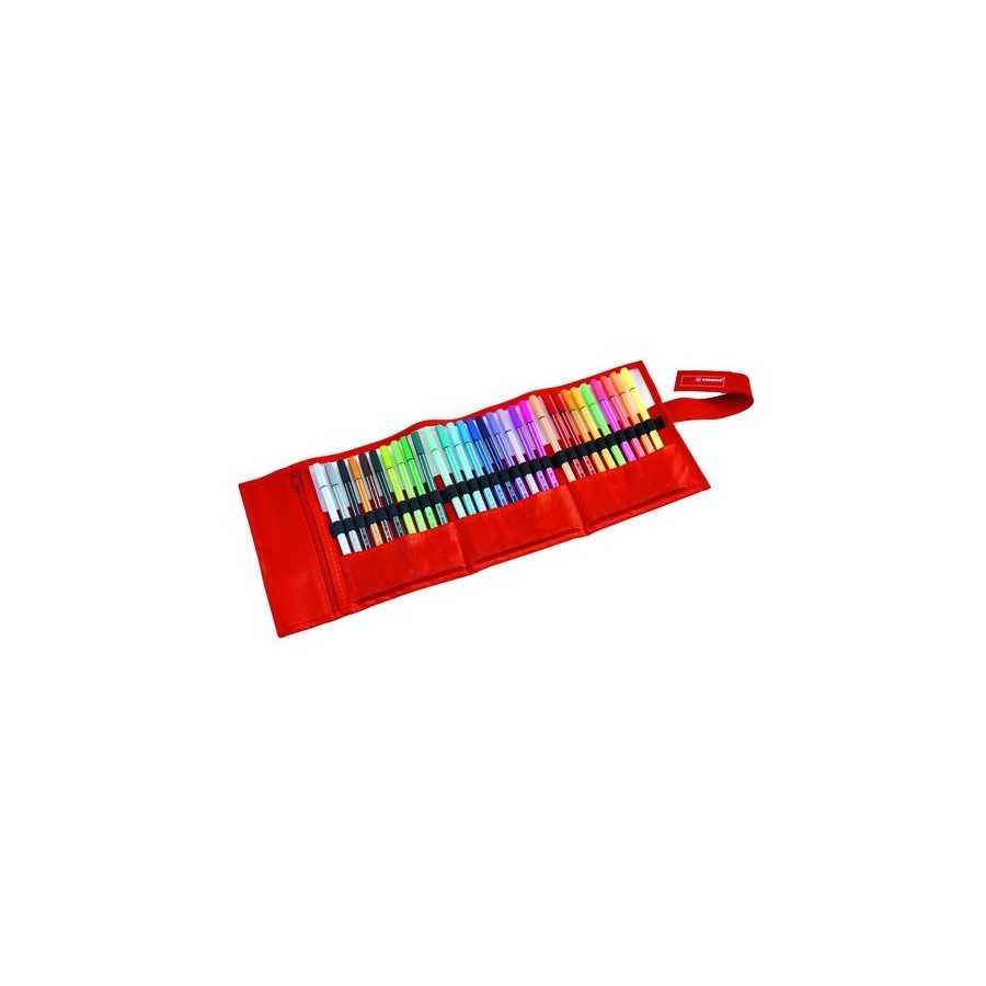 ROTULADOR FIBRA STABILO PEN 68 ESTUCHE de 30 ROLLERSET