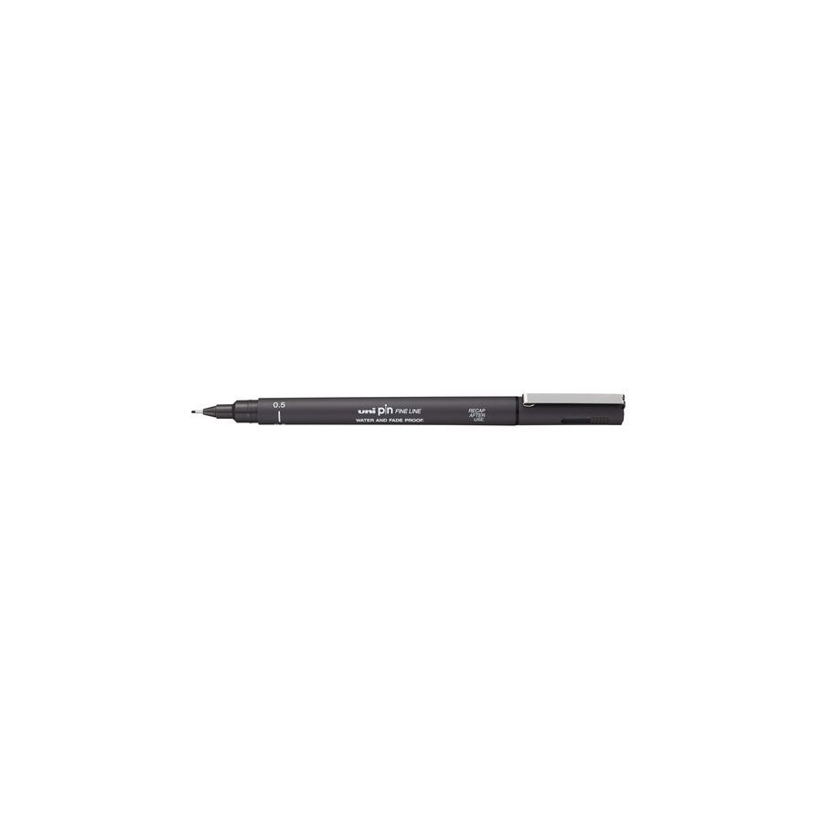 ROTULADOR CALIBRADO UNI-BALL PIN MANGA 0,5 mm GRIS OSCURO