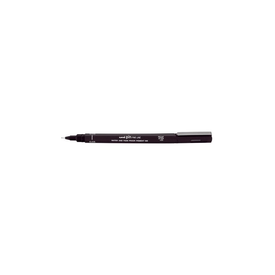 ROTULADOR CALIBRADO UNI-BALL PIN MANGA 0,5 mm NEGRO