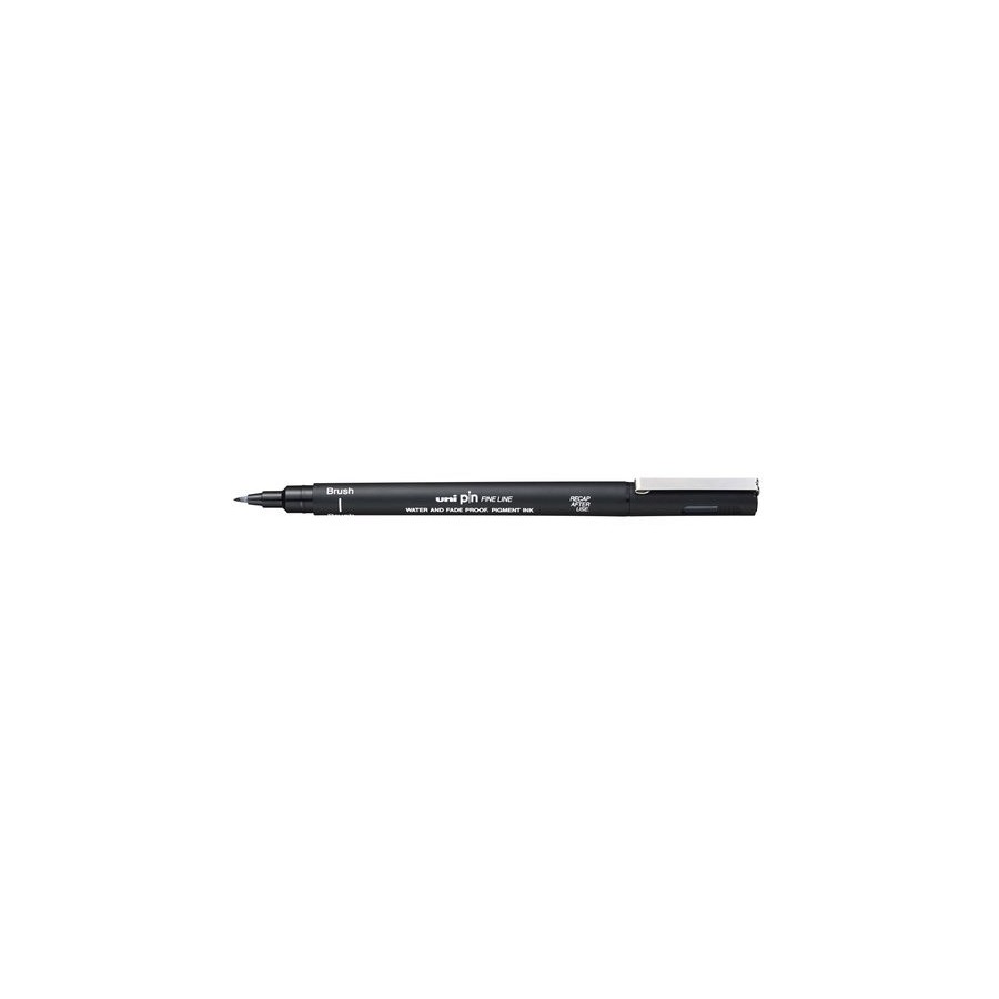 ROTULADOR CALIBRADO UNI-BALL PIN MANGA BRUSH NEGRO
