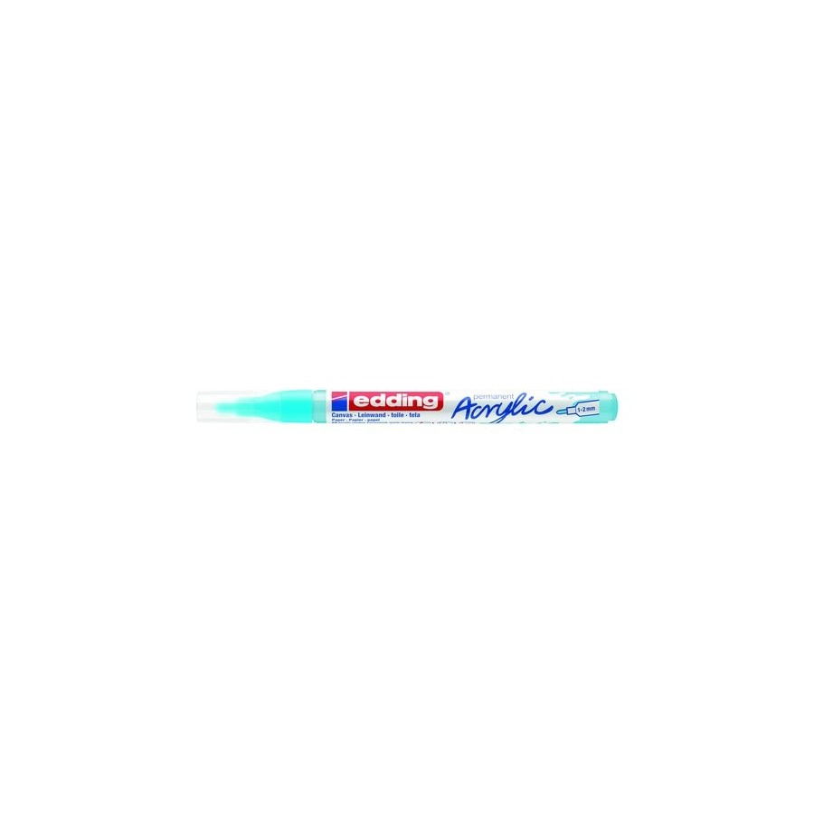 MARCADOR ACRYLIC EDDING 5300 CONICO (1-2 mm) TURQUESA