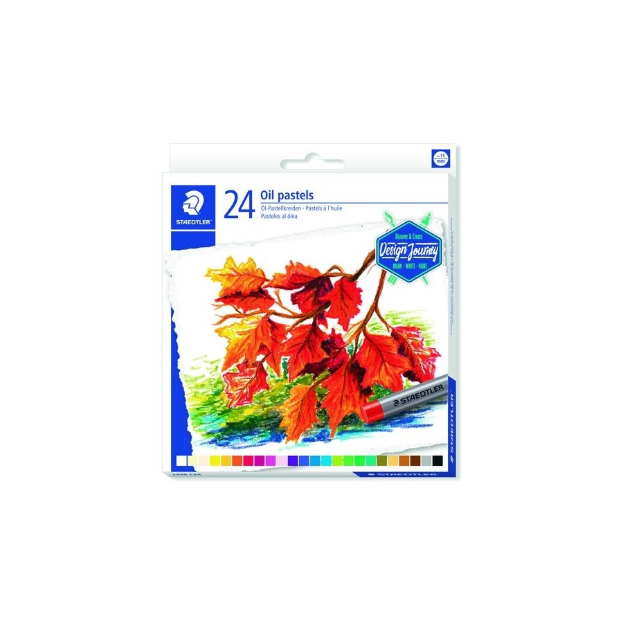 CERAS PASTEL STAEDTLER 2420 DESIGN JOURNEY AL OLEO ESTUCHE de 24