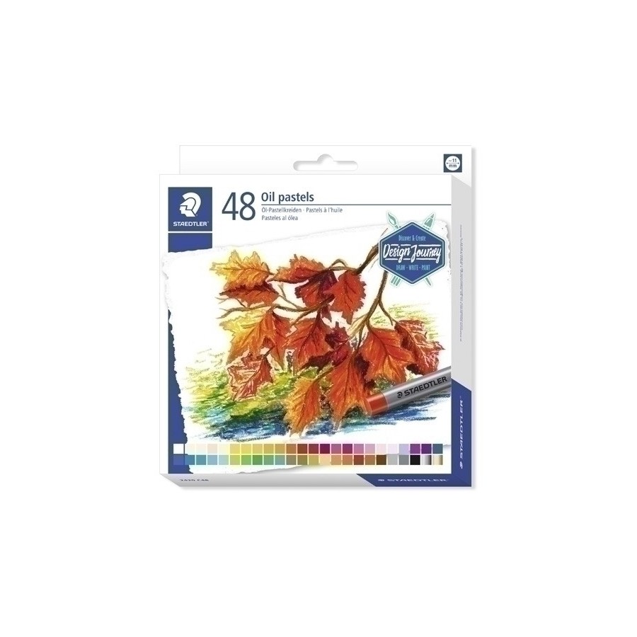 CERAS PASTEL STAEDTLER 2420 DESIGN JOURNEY AL OLEO ESTUCHE de 48