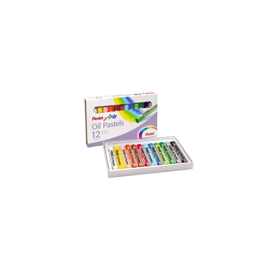 CERAS PENTEL OIL PASTEL ESTUCHE DE 12