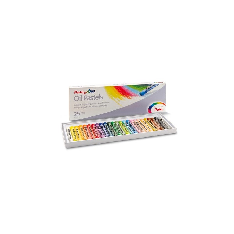 CERAS PENTEL OIL PASTEL ESTUCHE DE 25