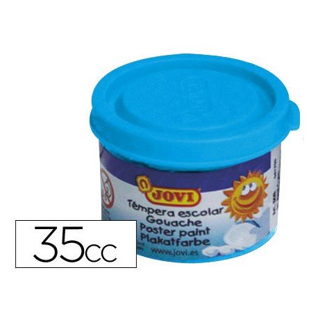 TEMPERA JOVI  35 ml (bote)  AZUL CYAN
