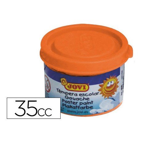 TEMPERA JOVI  35 ml (bote)  NARANJA