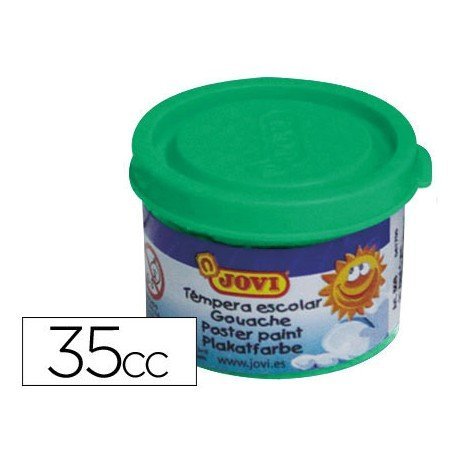 TEMPERA JOVI  35 ml (bote)  VERDE MEDIO