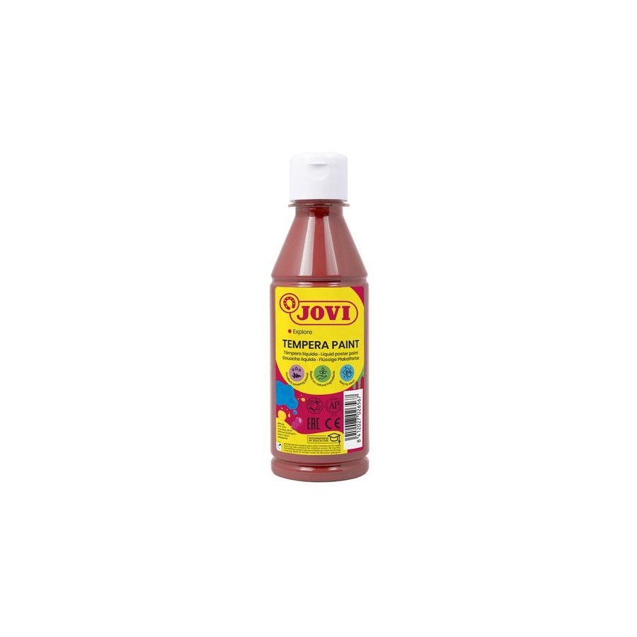 TEMPERA JOVI LIQUIDA  250 ml (botella) MARRON