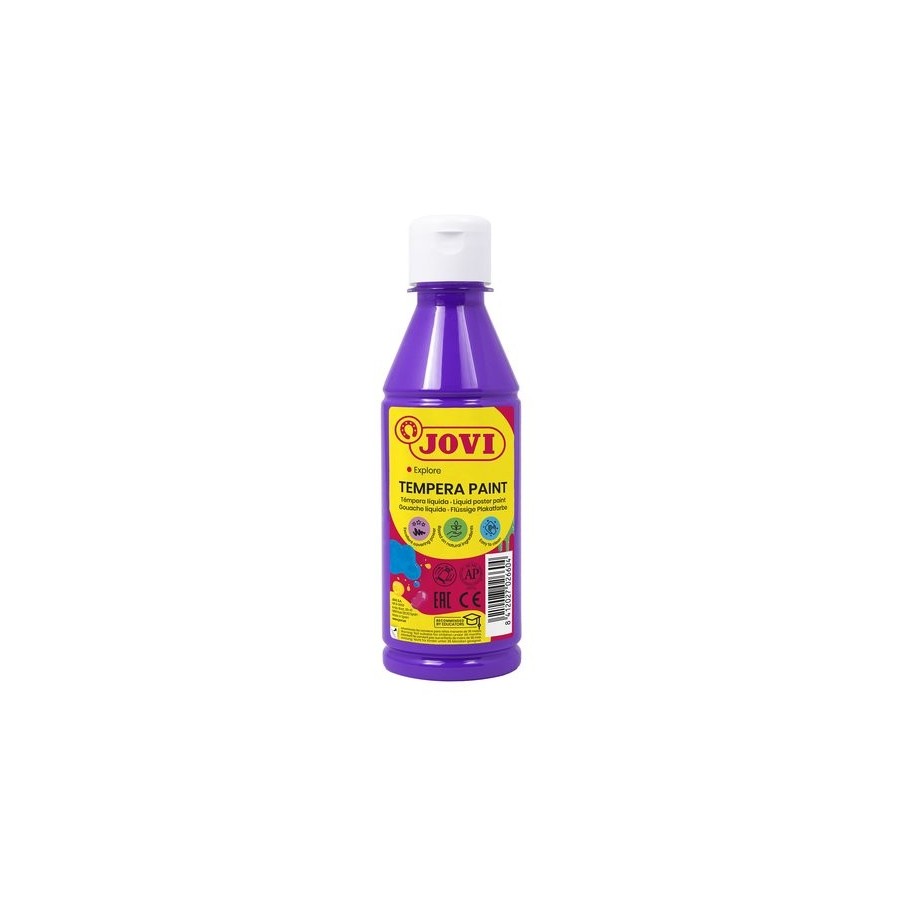 TEMPERA JOVI LIQUIDA  250 ml (botella) VIOLETA