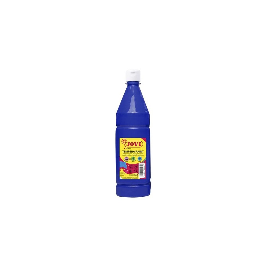 TEMPERA JOVI LIQUIDA 1000 ml (botella) AZUL ULTRA