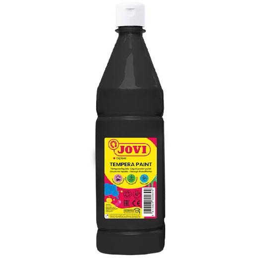 TEMPERA JOVI LIQUIDA 1000 ml (botella) NEGRO