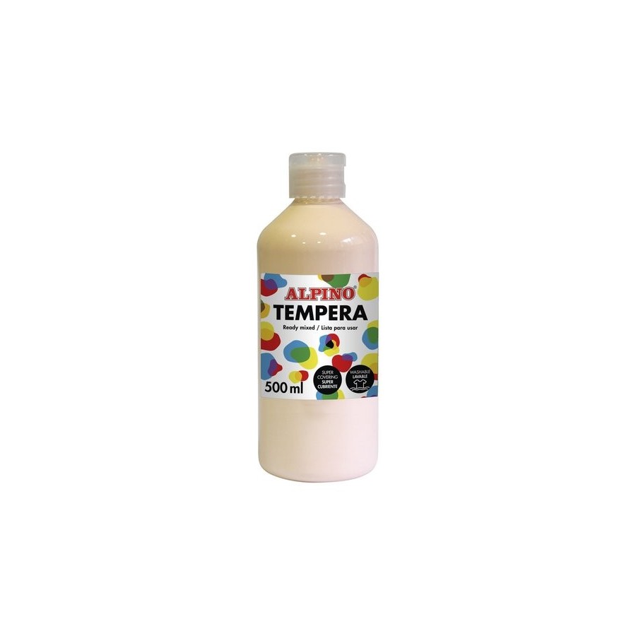 TEMPERA ALPINO LIQUIDA  500 ml (botella) ROSA CARNE