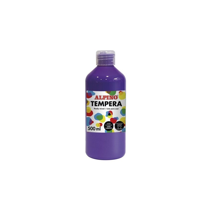 TEMPERA ALPINO LIQUIDA  500 ml (botella) VIOLETA