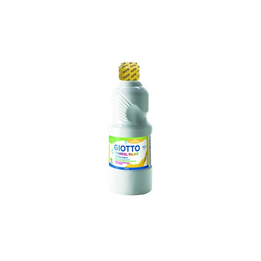 TEMPERA GIOTTO MAS LAVABLE LIQUIDA 500 ml (botella) BLANCO