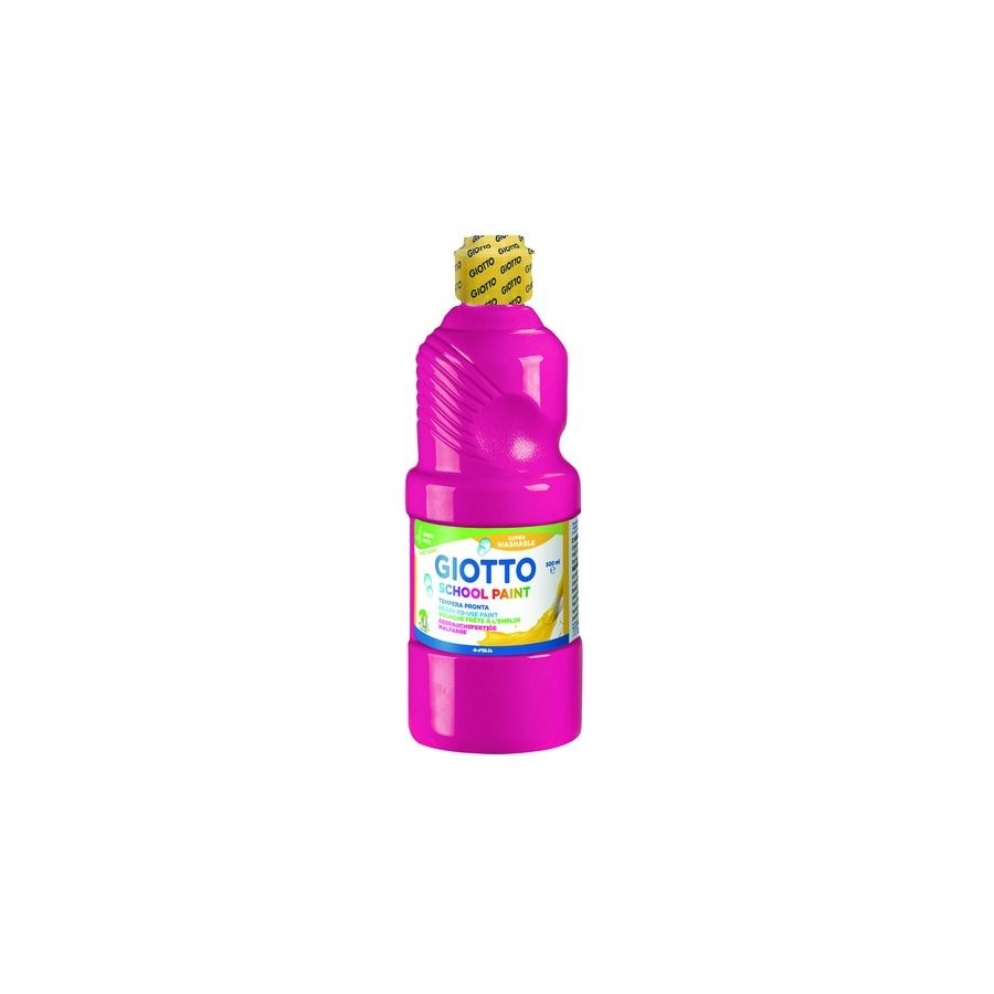 TEMPERA GIOTTO MAS LAVABLE LIQUIDA 500 ml (botella) MAGENTA