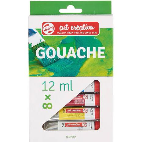 TEMPERA TALENS ART CREATION SET INICIACION 12 ml (Tubo) ESTUCHE de 8