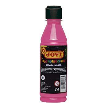 TEMPERA JOVI LIQUIDA FOSFORESCENTE 250 ml (botella) MAGENTA