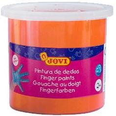 PINTURA de DEDOS JOVI 125 ml (bote) NARANJA
