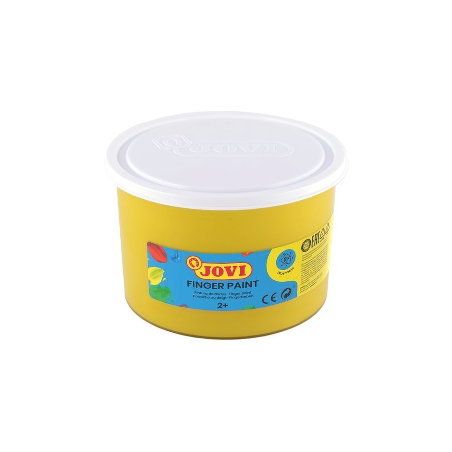 PINTURA de DEDOS JOVI 500 ml (bote) AMARILLO