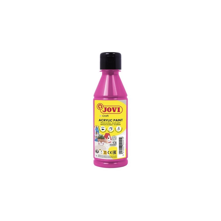PINTURA LATEX JOVI DECOR 250 ml (botella) MAGENTA
